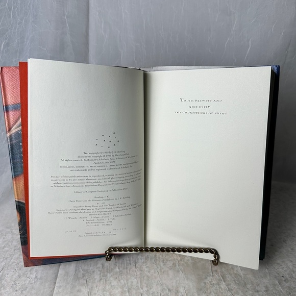 3/$20 💥 Harry Potter & The Prisoner of Azkban Hardcover Book J.K. Rowling - Picture 14 of 15